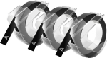 Pelikan Etiketten Pelikan Schriftband 12267 for DYMO black on transparent compatible