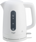 Adler Kettle | AD 1379w | Electric | 2200 W | 1.7 L | Polypropylene | 360&deg; rotational base | White