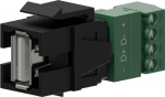 Adapter USB Procab VCK625 USB-A - 4 pin Czarny (VCK625/B)