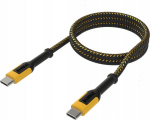 Kabel USB Dewalt USB-C - USB-C 1.2 m Czarny (DXMA131-0006-DWG)