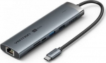 Vention USB-C 9-in-1 4K 60Hz 100W docking station
