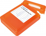 Logilink HDD protection box for 3.5" HDD&acute;s, orange