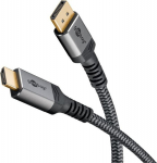 Wentronic Goobay DisplayPort - on-HDMI - Kabel - 8K/60 Hz - Kabel - Digital/Display/Video