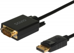 SAVIO Kabel Display Port-VGA CL-203 1.8m