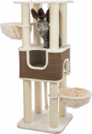 Trixie Humberto XXL, standing scratching post, dla kota, creamy/dark, 174 cm, 2 cartons