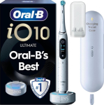 Oral-B iO10 electric toothbrush, white + charging travel case