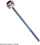 Fame Bros Cinereplicas: K-Pop Demon Hunters - Zoey Pencil and Eraser (CR5453)