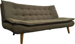 Sofa bed GOZZANO green