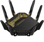 Router Asus ASUS ROG Rapture GT-BE98 router wireless 10 Gigabit Ethernet Quad-band (2.4 GHz / 5 GHz-1 / 5 GHz-2 / 6 GHz) Czarny
