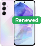 Post-lease smartphone Samsung Samsung Renewed Grade A | Galaxy A55 5G | Awesome Lilac | 6.6 '' | 128 GB | 5G