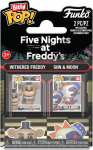 Funko Bitty Pop! 2-Pack: Five Nights at Freddy's - Withered Freddy & Sun&Moon Vinyl Figures