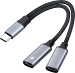 PremiumCord adapter USB-C Splitter 2in1