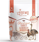 BEMO Cat Sterilised Turkey & Ostrich - dry cat food - 500g