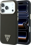 Guess Kevlar Triangle Logo MagSafe for iPhone 18 Pro / 17 Pro / brown
