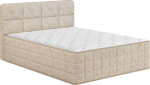 Continental bed EVENING ZONE 160x200cm, beige