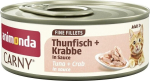 ANIMONDA Carny Fine Fillet in Sauce - Tuna + crab 60g