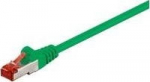 MicroConnect S/FTP CAT6 1.5m Green LSZH, PiMF (Pairs in metal foil)