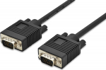 Digitus VGA MONITOR CONN.CABLE 3M, 3COAX/7C 2XFERRITE UL BL