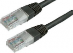 MediaRange Network patch cable Cat 6 UTP RJ45 15m schwarz