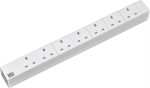 Bachmann 333.804 - Standard - 1U - Grau - 7 AC-Outputs - 2 m