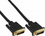 Kabel InLine DVI-D - DVI-D 2m czarny (17772P)