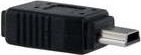 StarTech.com Micro USB auf Mini USB2.0 Adapter - Bu/St - USB-Adapter - 5-pole Micro-USB Typ B (W) - Mini-USB, Typ B (M) (USB/USB2.0) - Schwarz - f&uuml;r P/N: UNI2510U2V (UUSBMUSBFM)