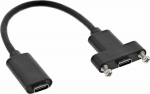 Adapter USB InLine USB-C - USB-C Czarny (33441H)