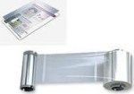 Zebra lamination ribbon - Lamination ribbon, 1 mil, full clear, top coated, 625 cards, fits for: ZXP Series 8, ZXP Series 9