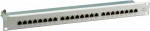 EFB Elektronik EFB-Elektronik - Patch Panel - CAT 6e - SSTP - RJ-45 X 24 - RAL 7035, Grau - 1U - 48.3 cm (19")
