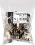 GEMBIRD LC-PTF-01/50 Gembird Universal pass-through modular FTP plug 8P8C, 50pcs, solid and stranded