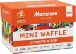MARIOINEX Mini Waffle Building Blocks Constructor, 500 pieces