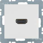 Berker 3315438989 - HDMI - Wei&szlig;