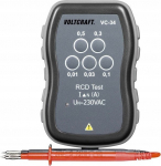 Lange Łukaszuk Tester FI VOLTCRAFT VC-34, CAT III 250 V 101008