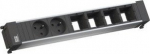Bachmann POWER FRAME - Gr&ouml;&szlig;e L - Steckdosenleiste - Eingabe, Eingang GST18i3 - output terminals: 2 (2 x France / UTE)