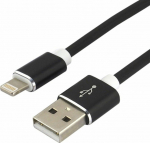 Cable USB EverActive USB-A - Lightning 1 m Czarny (CBS-1IB)