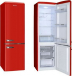Amica KGCR 387100 R fridge-freezer Freestanding 244 L Red