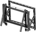 EDBAK | Wall mount | VWPOP95-L | 70-98 " | Maximum weight (capacity) 130 kg | Black