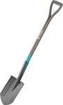 Gardena 17001-20 - drainage shovel - Stahl - Schwarz - D-shaped - Monochrome
