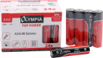 Olympia Alkaline Batterien AAA 24 St&uuml;ck