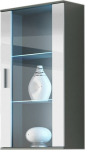 Cama MEBLE Cama hanging display cabinet SOHO grey/white gloss