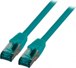 EFB Elektronik EFB RJ45 Patchkabel S/FTP, Cat.6A, LSZH, 0.5m, green