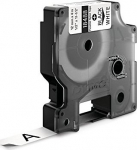 DYMO Rhino Band Nylon 12mmx3.5m schwarz->wei&szlig;