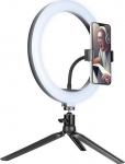Tracer RING 26cm with a tripod 9cm - Ring lamp 26cm / statyw 9cm / 120 LEDs LED