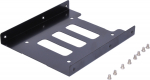 Ultron Einbaurahmen intern 1x2.5" SSD/HDD Metal black