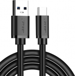 Cable USB Ugreen USB-A - USB-C 1.5 m Czarny (20883)