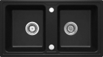 Deante Zorba granite sink 2-chamber