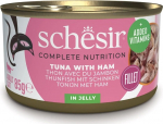 SCHESIR in jelly Tuna with ham - wet cat food - 85 g