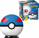 Ravensburger Puzzle 54 elements 3D Kula, Pokemon niebieska