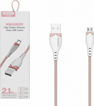 Cable USB Somostel USB-A - microUSB 1.2 m Pink (28254)