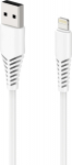 2GO USB Lade-/Datenkabel Apple Lightning 1m wei&szlig;